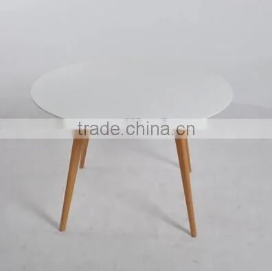 DT-4046-1 Classic eco-friendly solid wooden round dining table dining room furniture