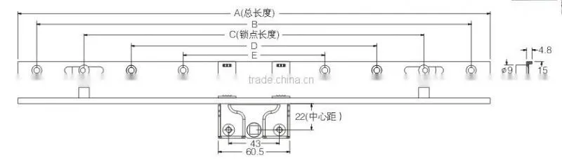 Door lock JW-6022C