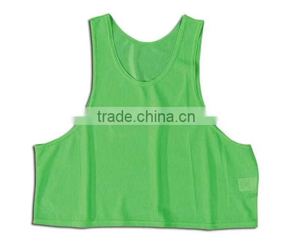 100% breathable soccer training vest
