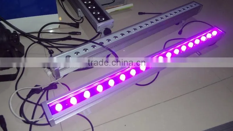 24x9w DMX512 3/7CH 110v,240v led wall wash light, IP65 LED wall wash light, factory good price RGB 3IN1 LED wall wash light