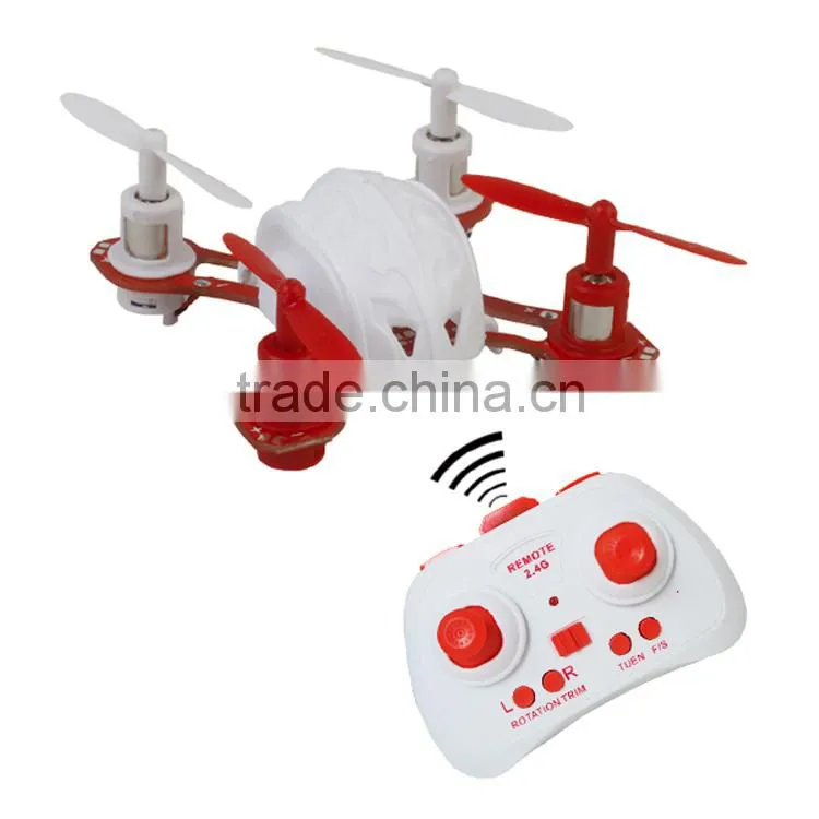 4CH nano rc mini quadcopter toy for wholesale with LED light