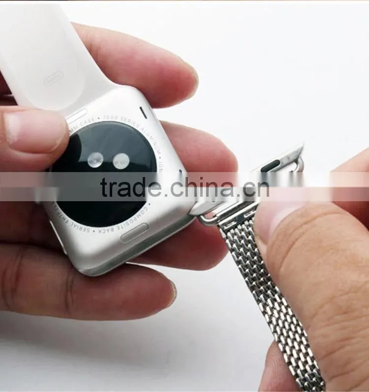 KUCIPA Stainless Steel Watch Band For Iwatch Wrist Strap Watchbands For 38MM Apple Watch MT-4007