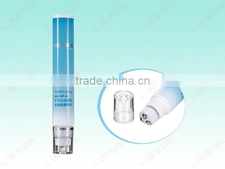 D19 10ml-25ml Eye Serum Tube with Stainless Massage Ball/Roller