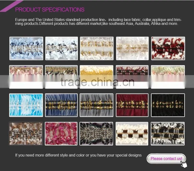 Nylon material narrow lace trim in Southeast Asia