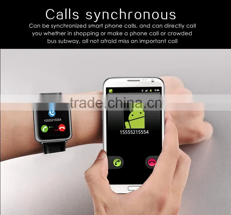 Double system waterproof smart watch&simcard