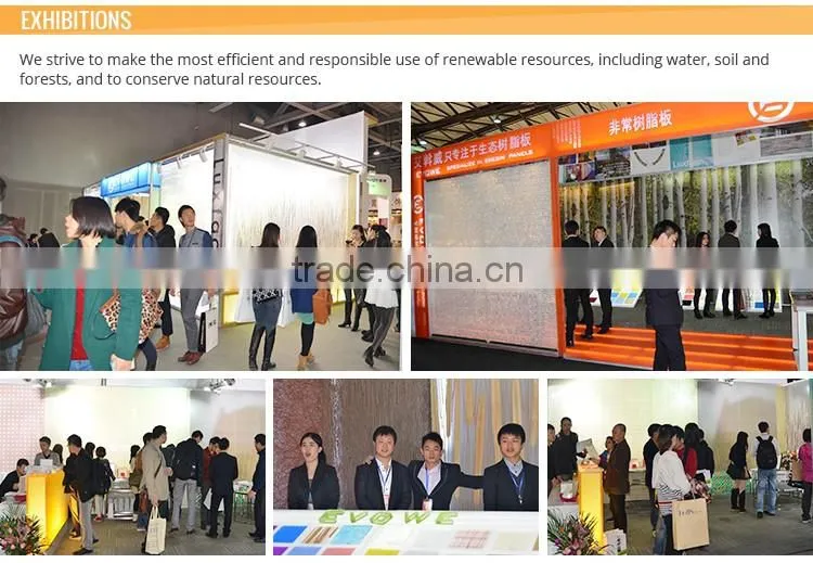 Factory wholesale cheap nonmetal translucent honeycomb resin wall panels