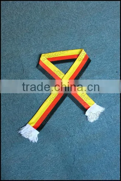 Football Promotion Custom Knitted Fan Scarf