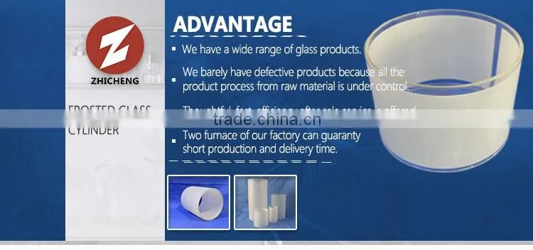 custom glass lamp shade glass cylinder
