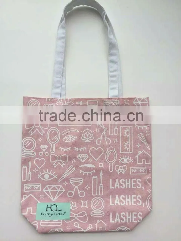 factory price cotton promotion bag with customer logo printing