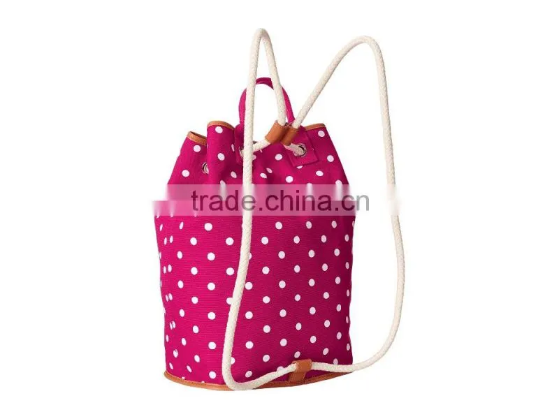 high quality design your logo custom drawstring backpack