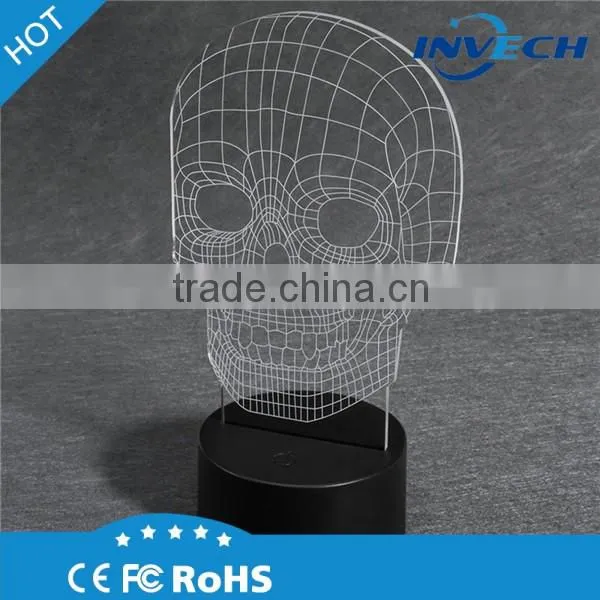 Wholesale high quality christmas fancy childrens battery powered 3D led night lights