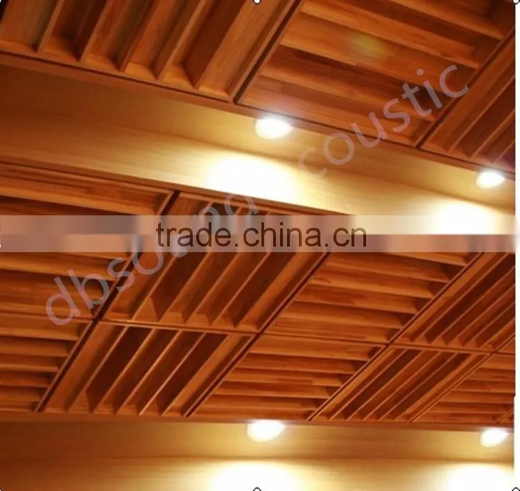 sound wood diffusers ceiling acoustic panel