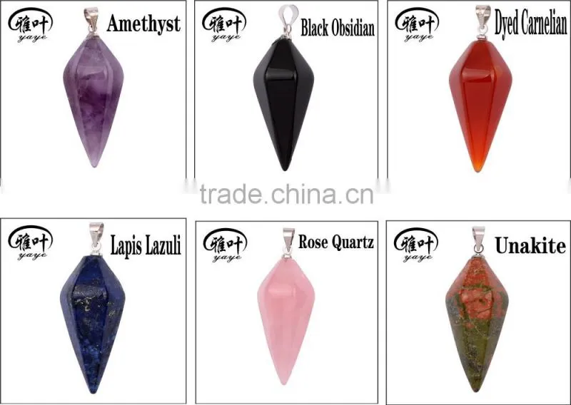 Wholesale natural semi precious stone Skull shape Pendant
