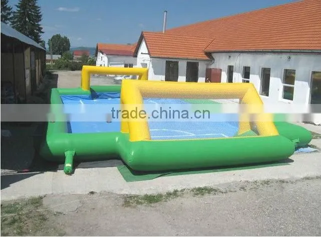 High quality inflatable soap football field
