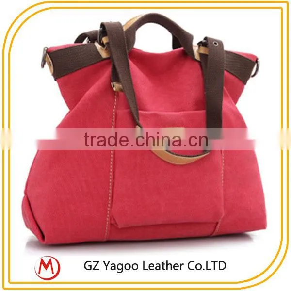 Exported Canvas Big Size Promotion Tote Bag for shopping