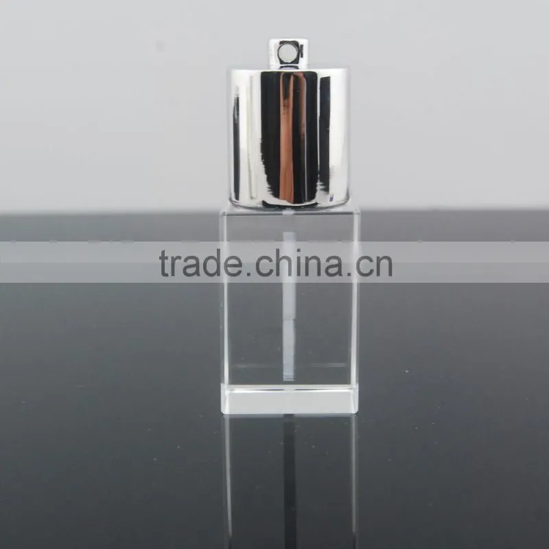 Customized Capacity Memory Disk High-end Crystal Insert 1C Laser Engraved Logo USB Flash Drive for Promotional Gifts