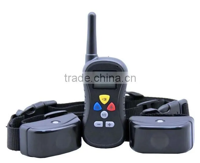 Lorewin-Dog Trainer 300M for 2 Dogs Pet Dog Remote Control Training Collar
