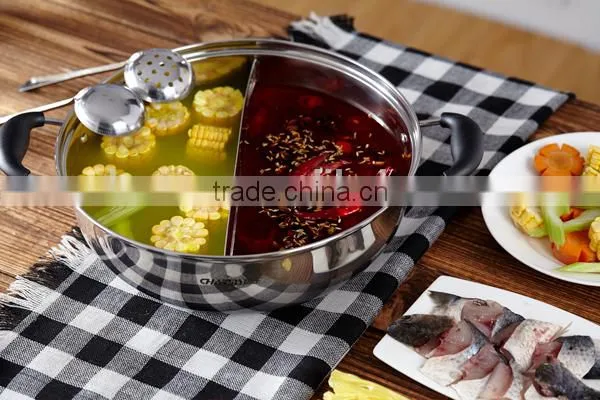 China Guangdong stainless steel hot pot for winter