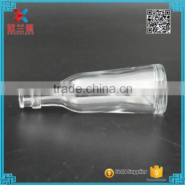 high quality 50ml clear liquor whiskey glass bottle for sale