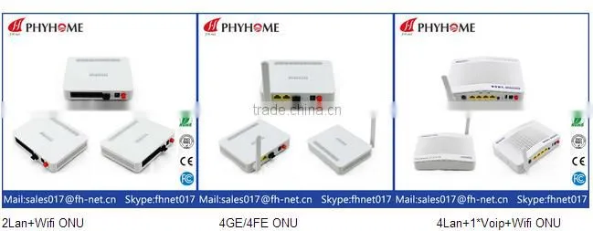 GPON FHR2411K GEPON 4LAN(1GE+3FE)+1VOIP/POTS+1WIFI