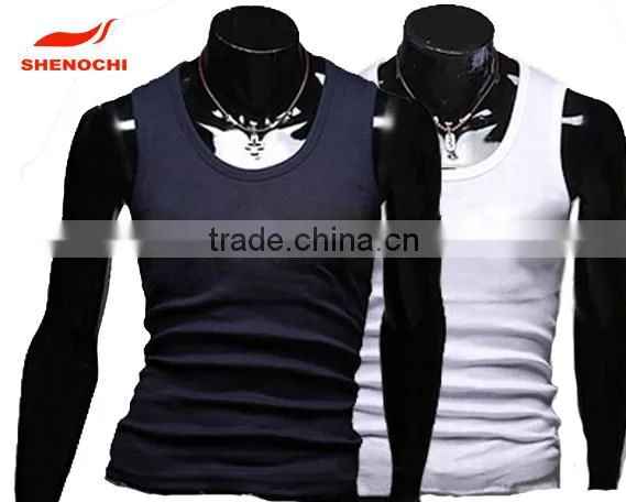 Mens 100 % polyester dri fit running sports singlet
