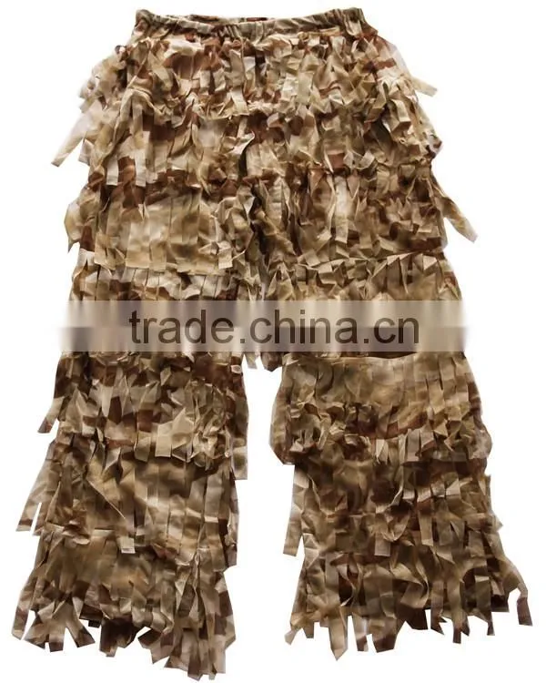 2015 NEW 3-D camo camouflage suit ghillie suit hunting jacket hunting pants