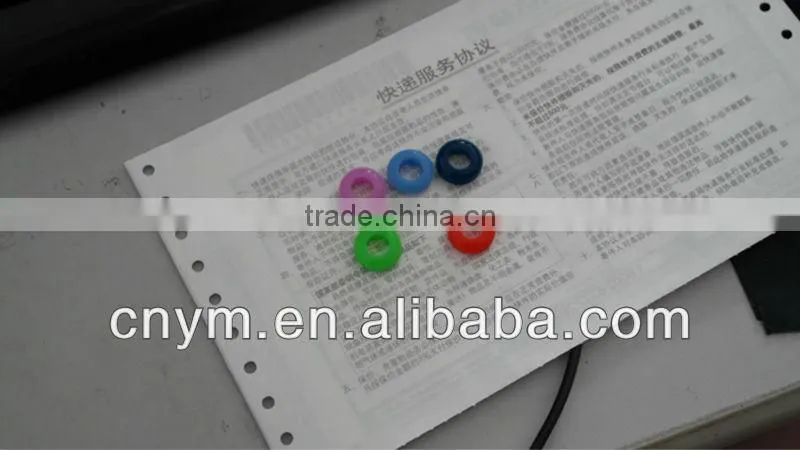 colored rubber grommets