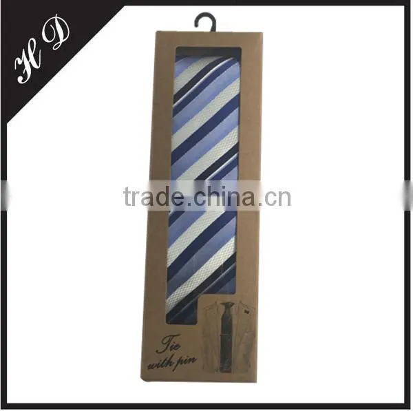 Kraft Paper Thin Tie Gift Boxes