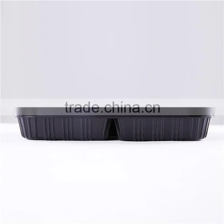 KW3-1104 Wholesale Japanese Eco Friendly 5 Compartment Disposable Custom Print Take Away Food Storage Bento Lunch Box Container
