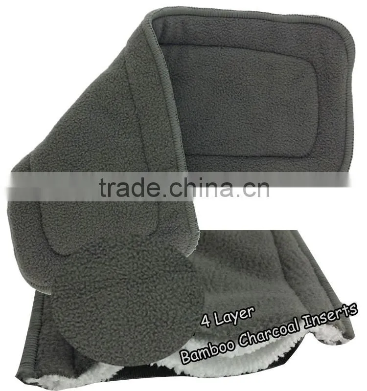 Charcoal Bamboo Nappy Insert Reusable Diaper Inserts