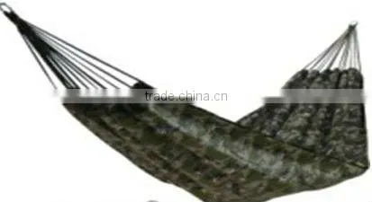 Striped Canvas Single Hammock