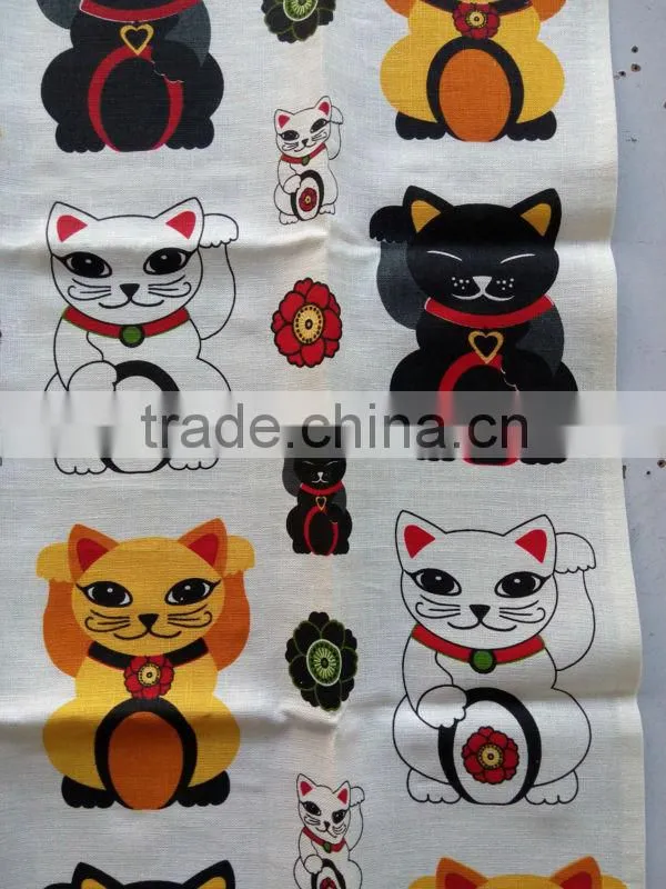 kitchen linen tea towel for promotion and giftkitchen printed tea towel for home decoration christmas design