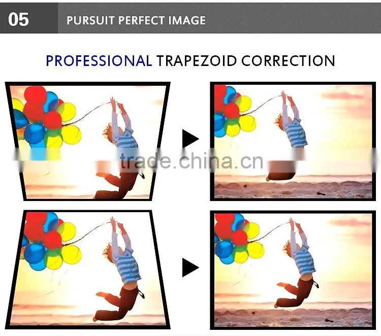 Portable 1080p Mini Led Projector For Home Theater