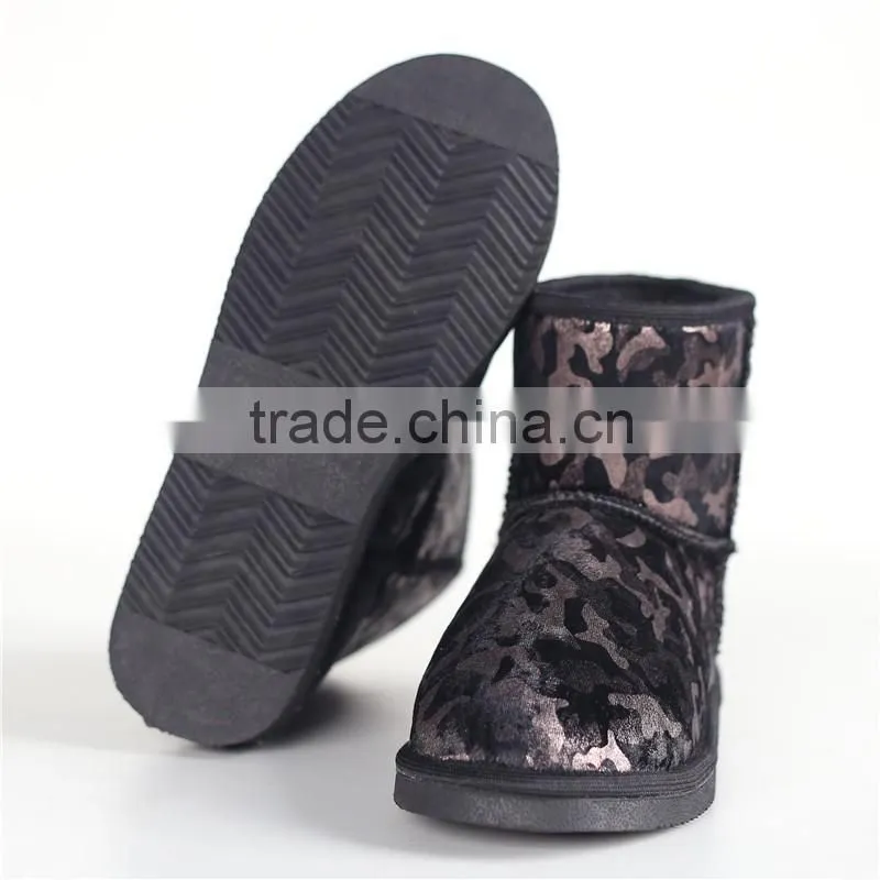 Ladies slipper boot with EVA sole