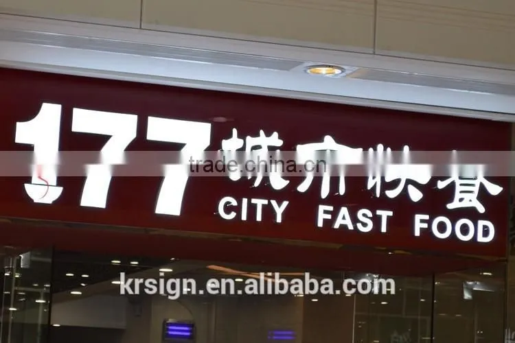 Useful newest 3d led channel letter luminous sign