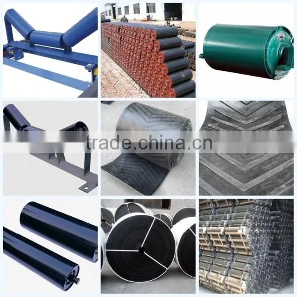 industrial plant used customized pvc conveyor belt conveyor
