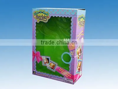 cardboard folding paper box for gift and packaging