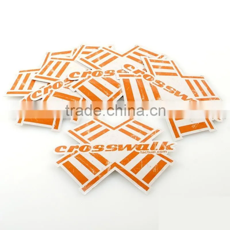 Colorful custom die cut stickers decals and custom car decals, Removable Die cut vinyl stickers car stickers printing --- DH0275