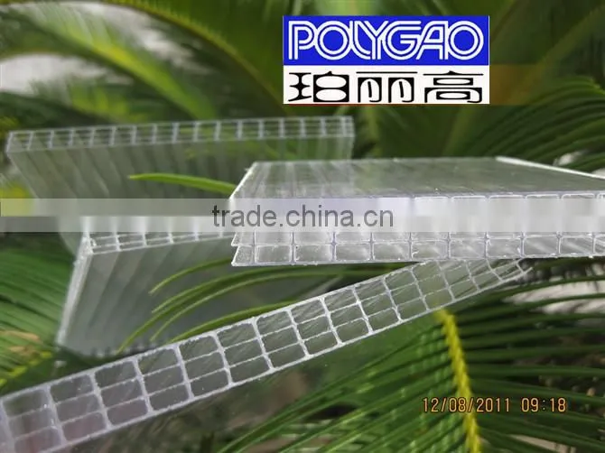 Transparent good quality polycarbonate sheet for greenhouse