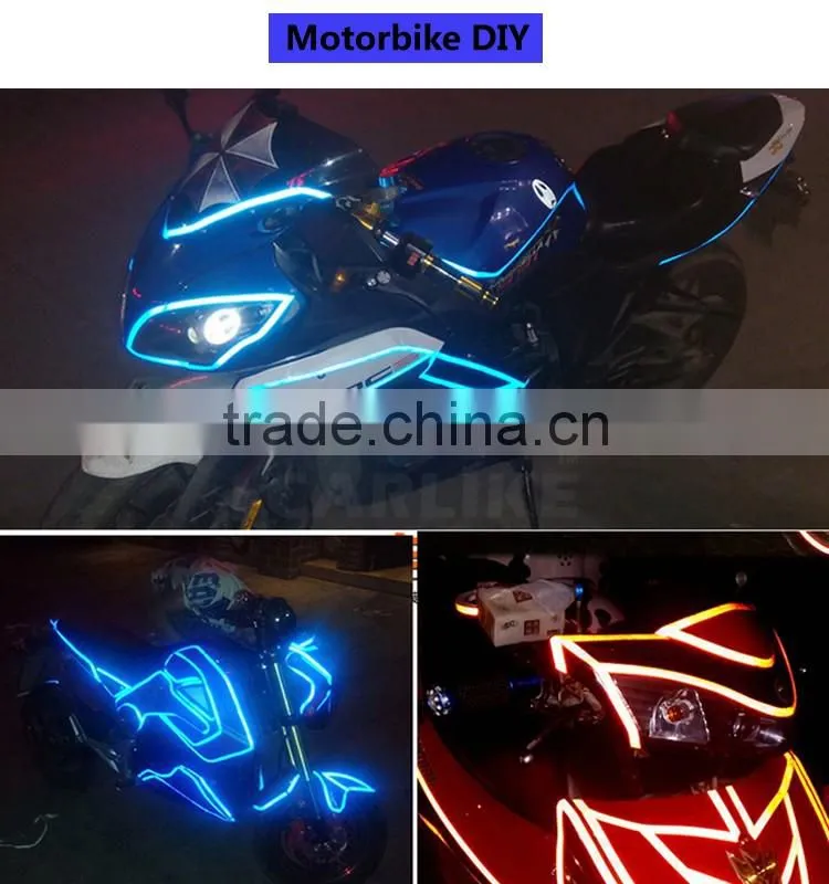 1.5CMx45.7M 3M Removable Vinyl Sticker Real 3M Reflective Car Sticker