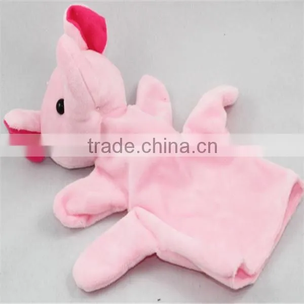 Cute Animal Plush Hand Puppet Gloves Animal Head Hand Puppet