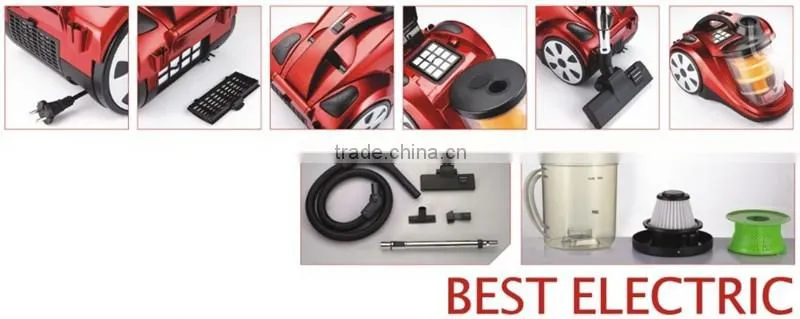 High suction 1800W 3L Large cyclone hepa filter vacuum cleaner