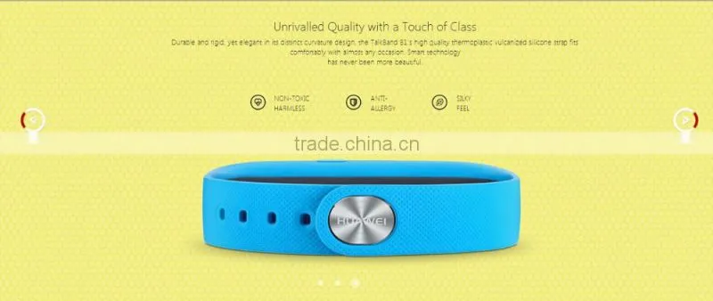 HUAWEI TalkBand B1 Bluetooth Smart Bracelet Fitness wristband Wearable Health Sports Compatible Mobile Phone Device(Grey)