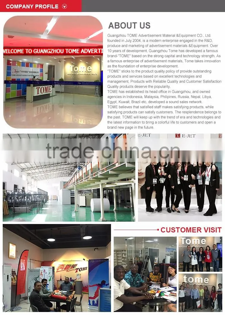 Guangzhou factory 140gsm PVC adhesive vinyl with low price