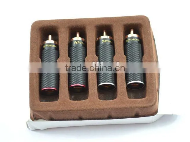 GaoFei REDO06R Red Copper Hi-End cable connector