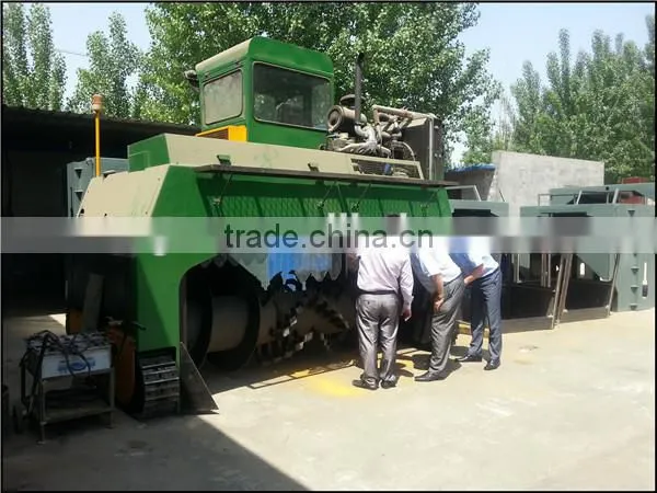 Factory model cow manure compost turner /organic fertilizer compost turner MG2200 price