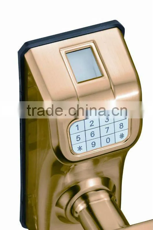 Fingerprint Door Look For glass door ,Fingerprint door lock with Keypad