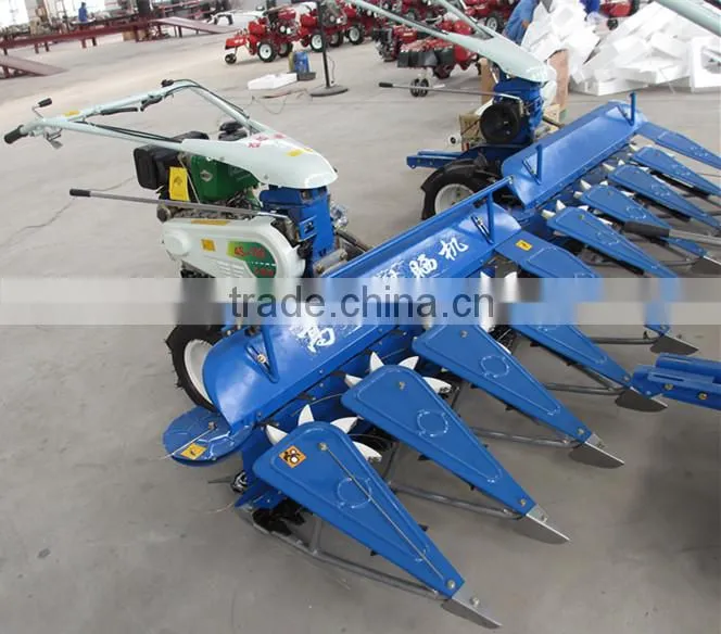 Mini Self-walking 4 lines aquatic weed harvester