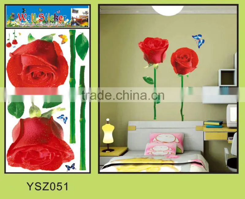 2014 hot sale custom wall sticker,tree wall sticker,5d home decor pvc wall sticker