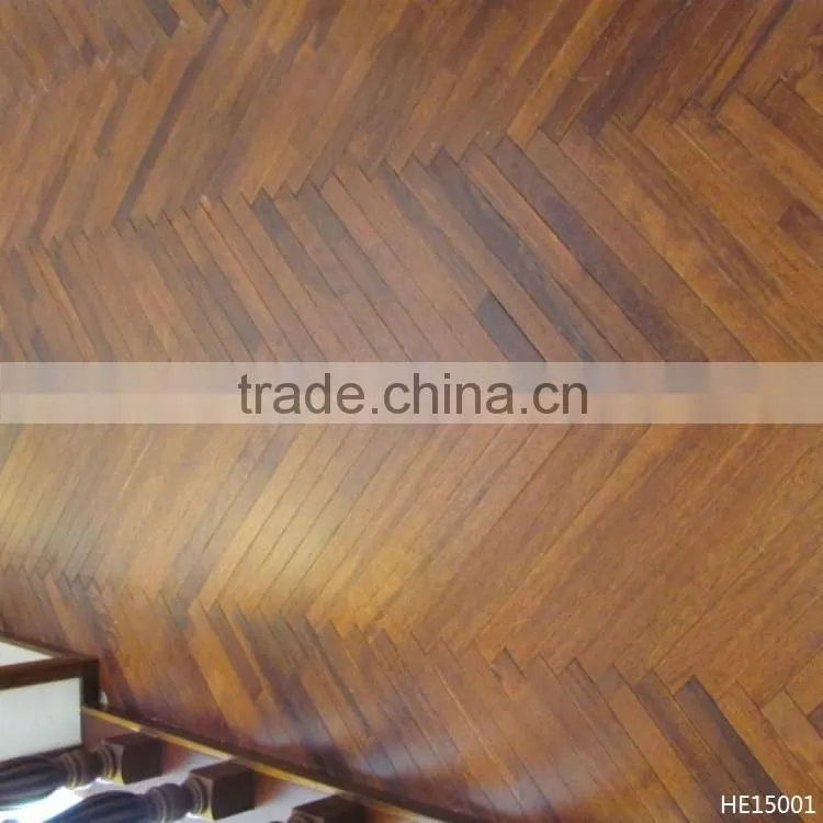Architecture Herring Bone Blocks Oak Engineered Wood Flooring